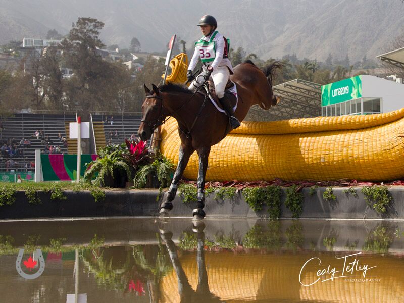 Canadian Eventing Team Knocking at Podium Door After Cross-Country at Lima 2019 Pan Am Games